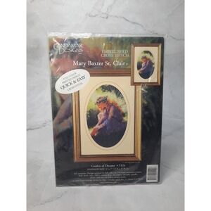 Embellished Cross Stitch Kit - Garden of Dreams